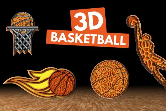 3D Basketball SVG Bundle: A Creative Tool for Digital Design