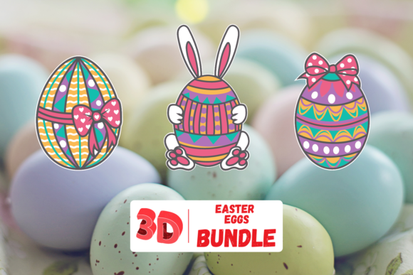 3D Easter Eggs SVG: A Unique Blend of Art and Technology