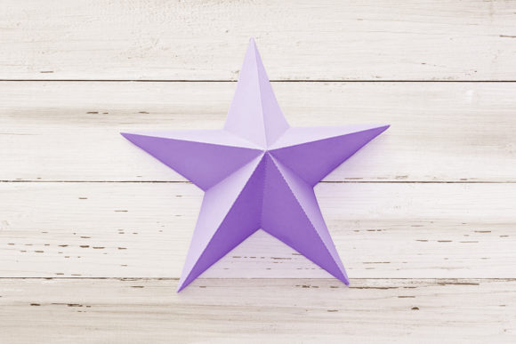 3D Folded Paper Star with 5 Points SVG: A Creative and Practical Guide