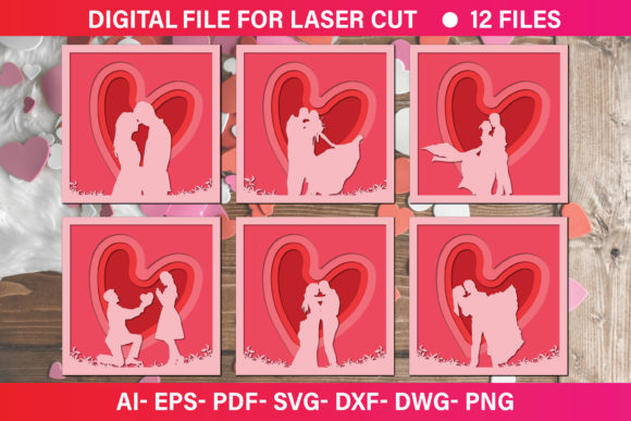 3D Valentine Paper Cut SVG File: A Creative Revolution in Digital Design