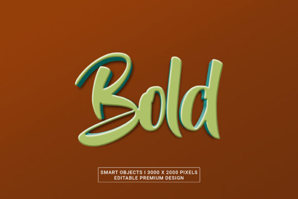 Bold Text Effects Design: Enhancing Visual Impact and Communication