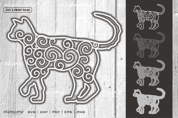 Cat 11 Vector SVG 3D Layered: A New Dimension in Digital Art and Design