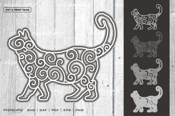 Cat 12 Vector SVG 3D Layered: A Powerful Tool for Digital Design