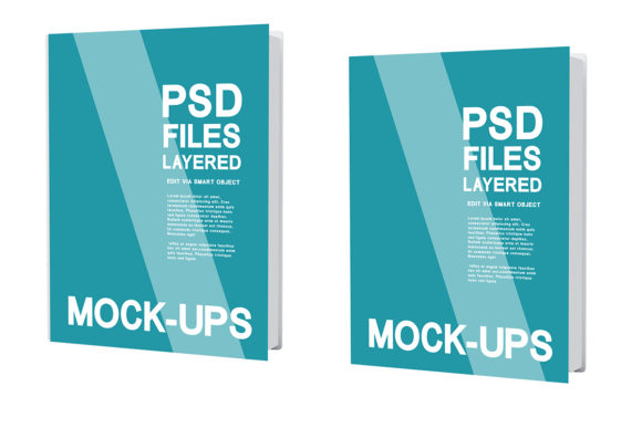 Close Up on Luxury 3D Book Cover Mock Up