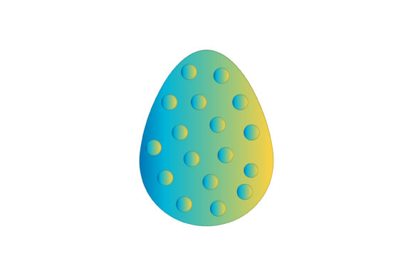 Easter Icon 3D Egg Bubble Green: A Detailed Look at This Distinctive Design Asset
