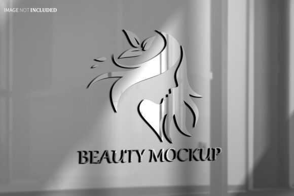 Enhancing Brand Identity with the Beauty Metallic 3D Wall Logo Mockup PSD