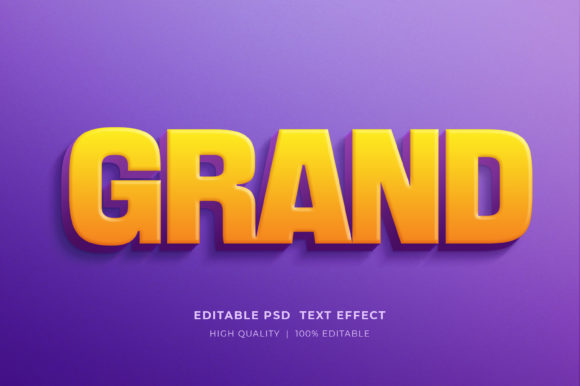Grand 3D Editable Style Text Effect: A Strategic Tool for Creative and Professional Success