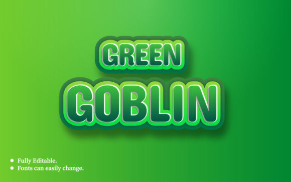 Green Goblin 3D Text Effect Template: A Strategic Tool for Visual Impact and Brand Identity