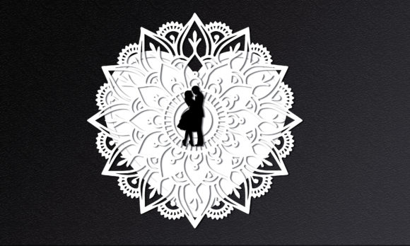 Heart Mandala 3D Papercut: A Creative Expression of Love and Art