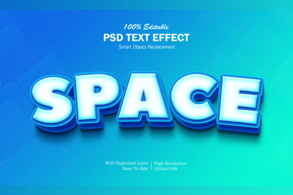 Mastering the 3D Blue and White Text Effect