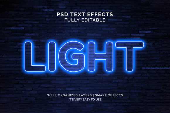 Neon Light 3D Text Effect: A Bold Visual Statement