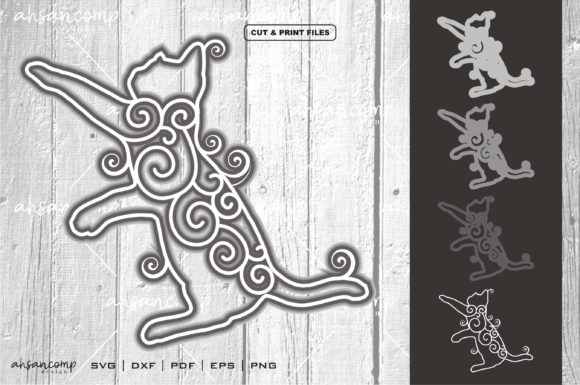 The Future of Digital Art: Exploring Cat Mandala Vector 3D Layered 5