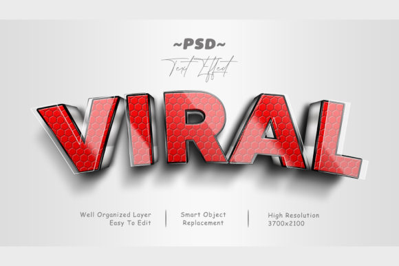 Viral 3D PSD Editable Text Effect: A Practical Evaluation